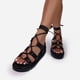 thumbnail image 1 of Verano nuevo estilo de suela gruesa correas cruzadas cómodas sandalias de playa para mujer Wmkox8yii  shjk2798, 1 of 2