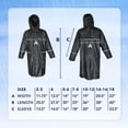 thumbnail image 4 of Kids Water Proof Rain Coat with Reflector - Juniors Premium Rain Jacket, 4 of 4