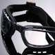 thumbnail image 2 of Gafas protectoras de 2 piezas Gafas de conducción duraderas útiles Gafas antipolvo a prueba de salpicaduras de polvo para uso diario al aire libre (transparente con marco negro), 2 of 6