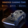 thumbnail image 2 of Wireless Pro Controller Compatible for Nintendo Switch/Lite/OLED,Switch Controller Support LED Light/6-Axis/Turbo/Dual Vibration, 2 of 6