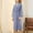 Blue, variant on Aloohaidyvio Plush Robes for Women,Waffle Knit Robe for Women Full Length Comfort Lounge Homewear Soft Warm Long Sleeve Bathrobe