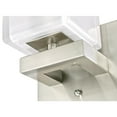 thumbnail image 3 of Westinghouse 6332400 Nyle 1 Light 6-1/8" Wide Bathroom Sconce - Nickel, 3 of 5
