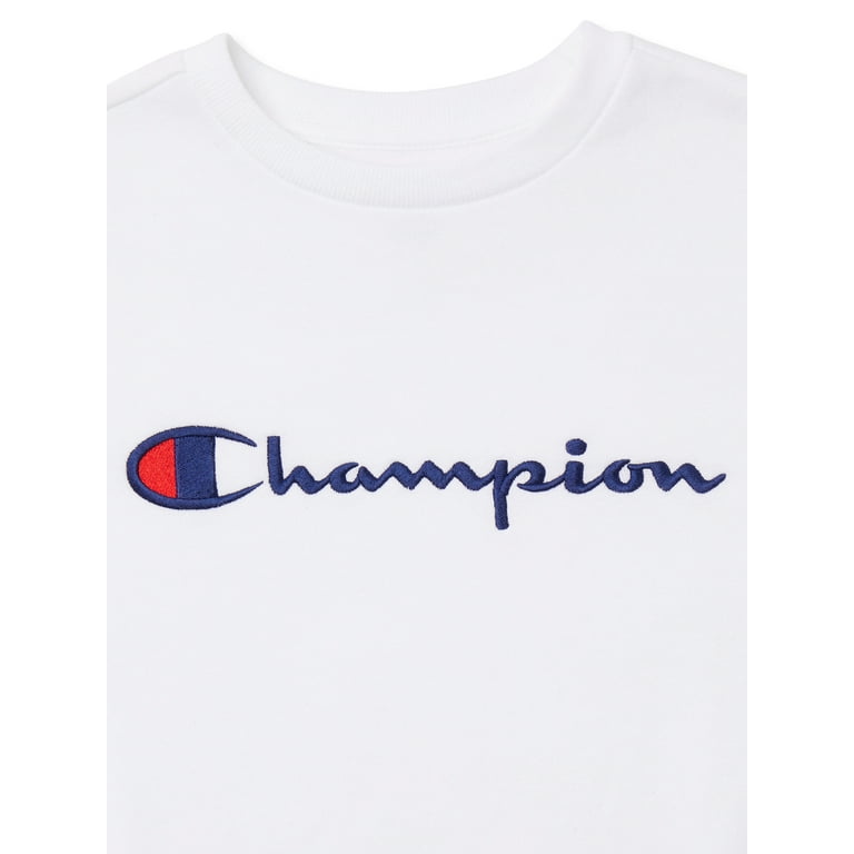 Champion Boys Signature 8-20 Sweatshirt, Sizes Fleece Crewneck