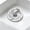 White-WH-clearacne, variant on tumgatte 3 Pack Fast Swirl Filter Screen Bathroom Swirl Hair Guard–Clogging Kitchen Sink Drain Hair Catcher Versatile Gray White