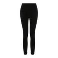 thumbnail image 5 of Outfmvch Fleece Lined Jeans Women Baggy Jeans High Waisted Jeans for Women Cute Jeans Stretchy Jeans for Women Capri Jeans for Women Jeans for Women Plus Size Black 2xl, 5 of 6