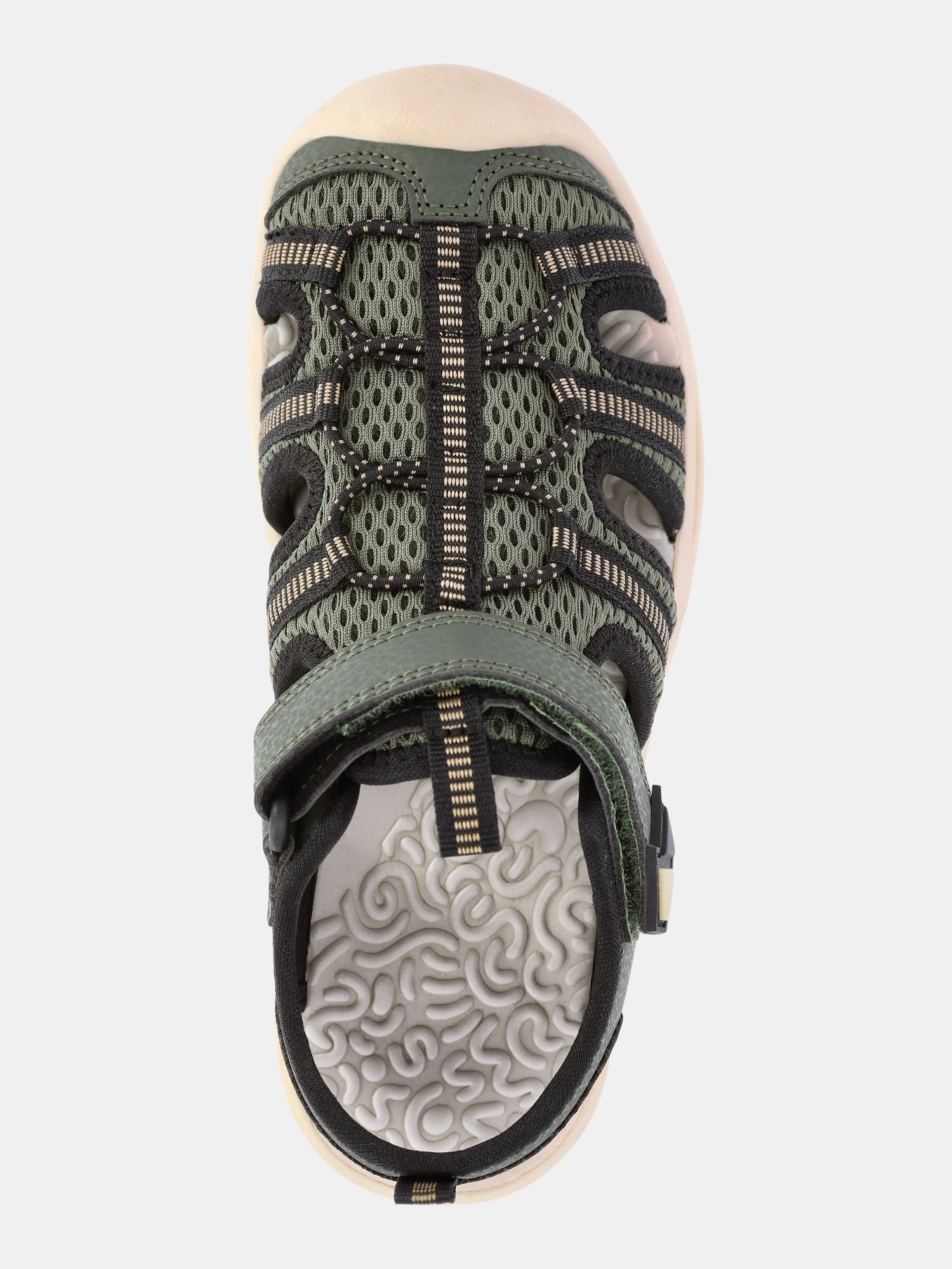 Wonder Nation Toddler, Little, and Big Boys Closed Toe Trail Sandals