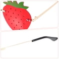 thumbnail image 2 of Lunettes de Soleil pour Fille en Forme de Fraise Lunettes de Soleil Amusantes Accessoire de Robe, 2 of 7