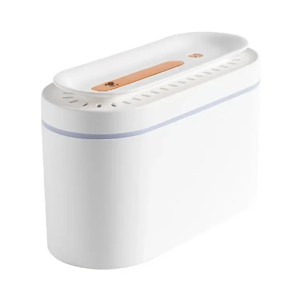 Humidificador y difusor de aceites esenciales para dormitorio, llenado superior, humidificador ultrasónico inteligente para el hogar, habitación de bebé, habitaciones grandes (blanco) Sincero Electrónica