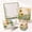 Multicolor-2, variant on Landscape Mosaic DIY Sea Glass Art Kit, Complete Craft Supplies Set Christian DIY Craft Kit Home Wall‑Decor Birthday Gift(A)