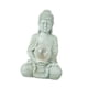 thumbnail image 4 of Estatua de Buda para jardín con energía solar para exteriores, escultura decorativa, regalo de inauguración de la casa, arte de resina para patio y, 4 of 9