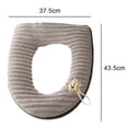 thumbnail image 2 of Dinheiro Lavadora de Inodoro con Cremallera Tapa de Inodoro Universal para Inodoro de Invierno para Las Cuatro Estaciones, 2 of 5