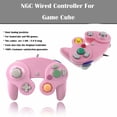 thumbnail image 3 of Wired Gamecube Controllers for Nintendo Wii Game Cube Switch Console 2 pcs, 3 of 5