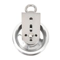 thumbnail image 2 of Stainless Steel Cable Pulley Wheel 360 Degree Rotation,Loading, Silent Bearings, Strong Load Bearing for DIY Home Gym Exercise Training, 2 of 8