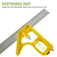 thumbnail image 4 of EIMELI Combination Square 300mm Set Square Double-Sided Scale Engineers Stainless Steel Ruler Right Angle, 4 of 6