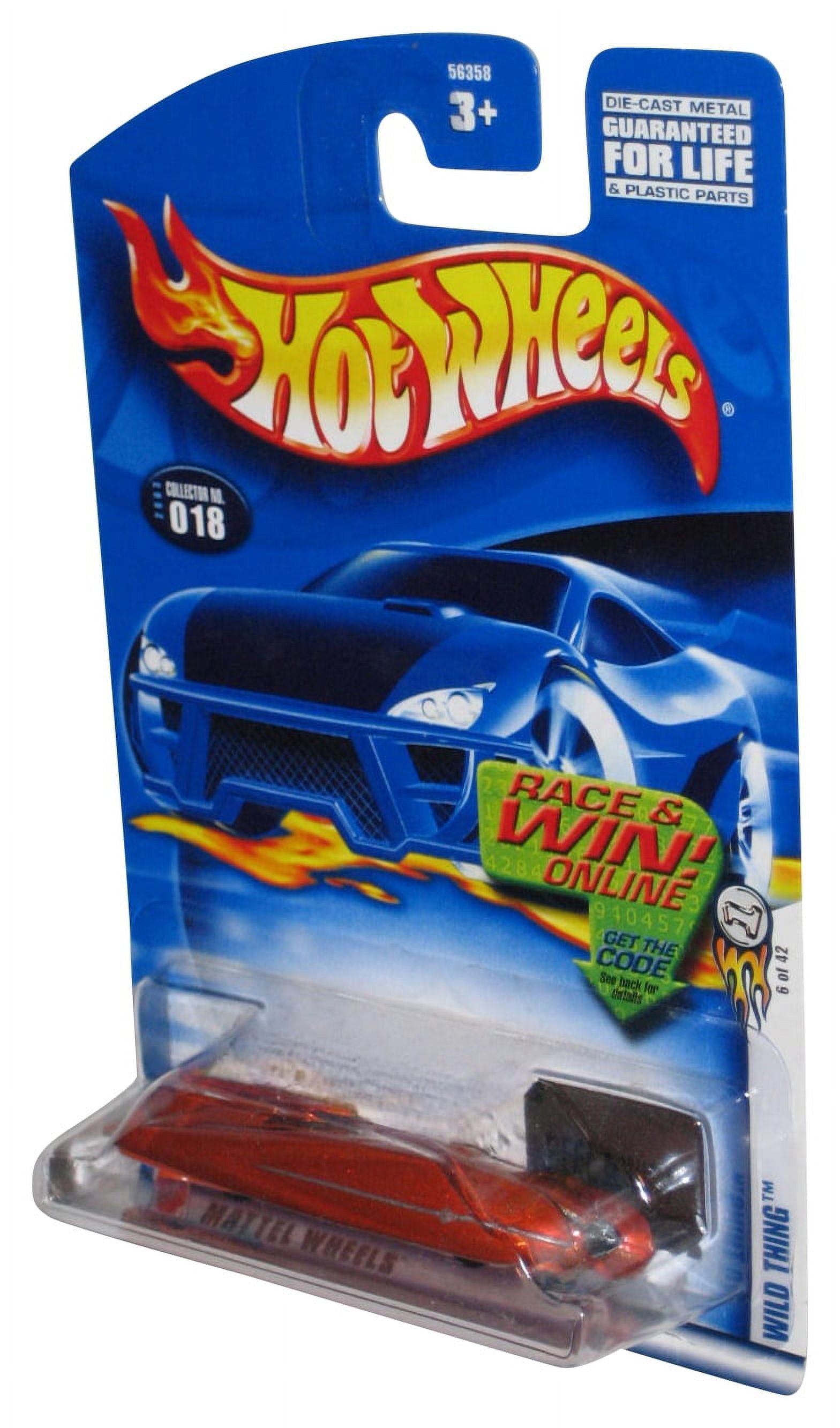 Hot Wheels XT-3 (1999) Mattel Red & Yellow Collector Toy Car #215