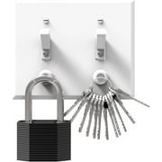 keysmart keycatch - a modern magnetic key rack (6 pack)