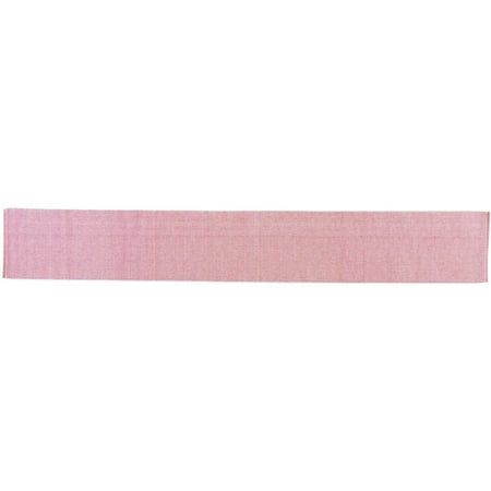 Ashton Red Ribbed Runner 13x90