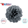 thumbnail image 2 of Gray Tissue Paper Squares, Bulk 48 Sheets, Presents by Feronia packaging, Large 20 Inch x 30 Inch, 2 of 15
