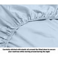 600 Thread Count 100 Cotton Wrinkle Free Striped Sheet Set (California