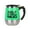 Green, variant on M Buder 400mL Automatic Self Stirring Mug with Lid Premium Stainless Steel Electric Mixing Coffee Cup in Green Color (13.5 fl oz / 400 ml) for Hot Chocolate Milk Tea and Travel