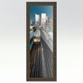thumbnail image 4 of 16x8 Frame Black Real Wood Picture Frame Width 2 inches | Interior Frame Depth 0.5 inches | Fitz, 4 of 8