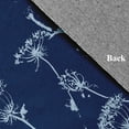 thumbnail image 2 of 18" x 30" Simply Daisy Windy Blossom Modern & Contemporary Chenille Area Rug, Navy, 2 of 4