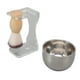 thumbnail image 5 of 3 PCS Men Shaving Brush Set Acrylic Brush Holder Bubble Bowl Nylon Bristle Brush Kit, 5 of 5