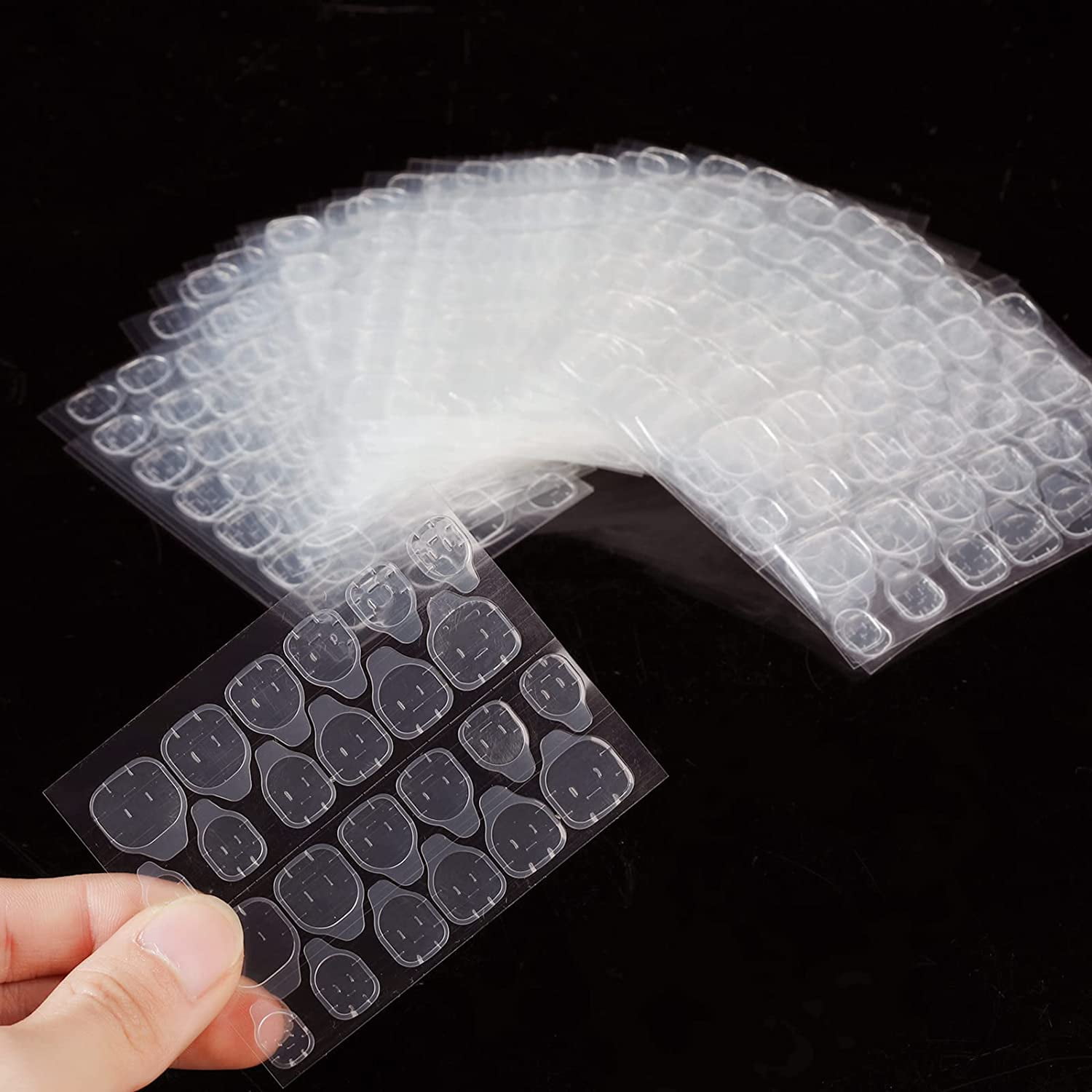 1200 PCS Glue Nail Sticker for Press on Nail Sticky Tabs, Double Side