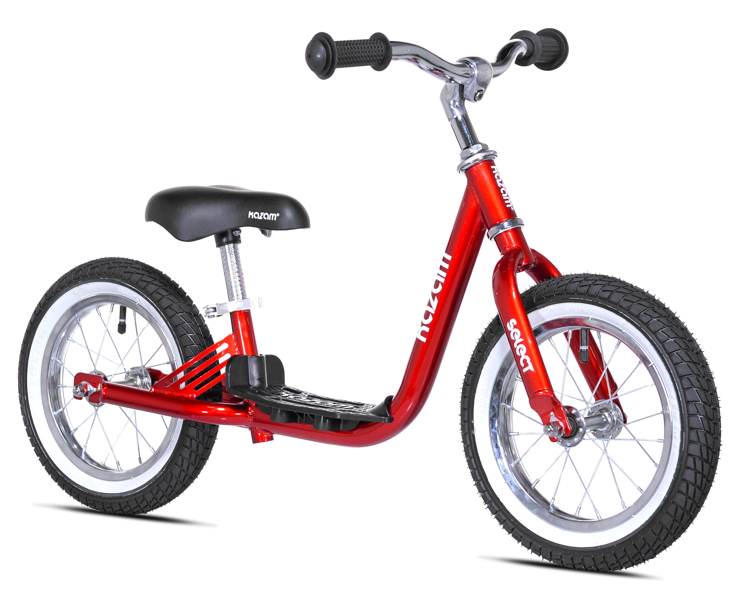 KaZAM 12" Select Child's Balance Bike, Red - Walmart.com - Walmart.com