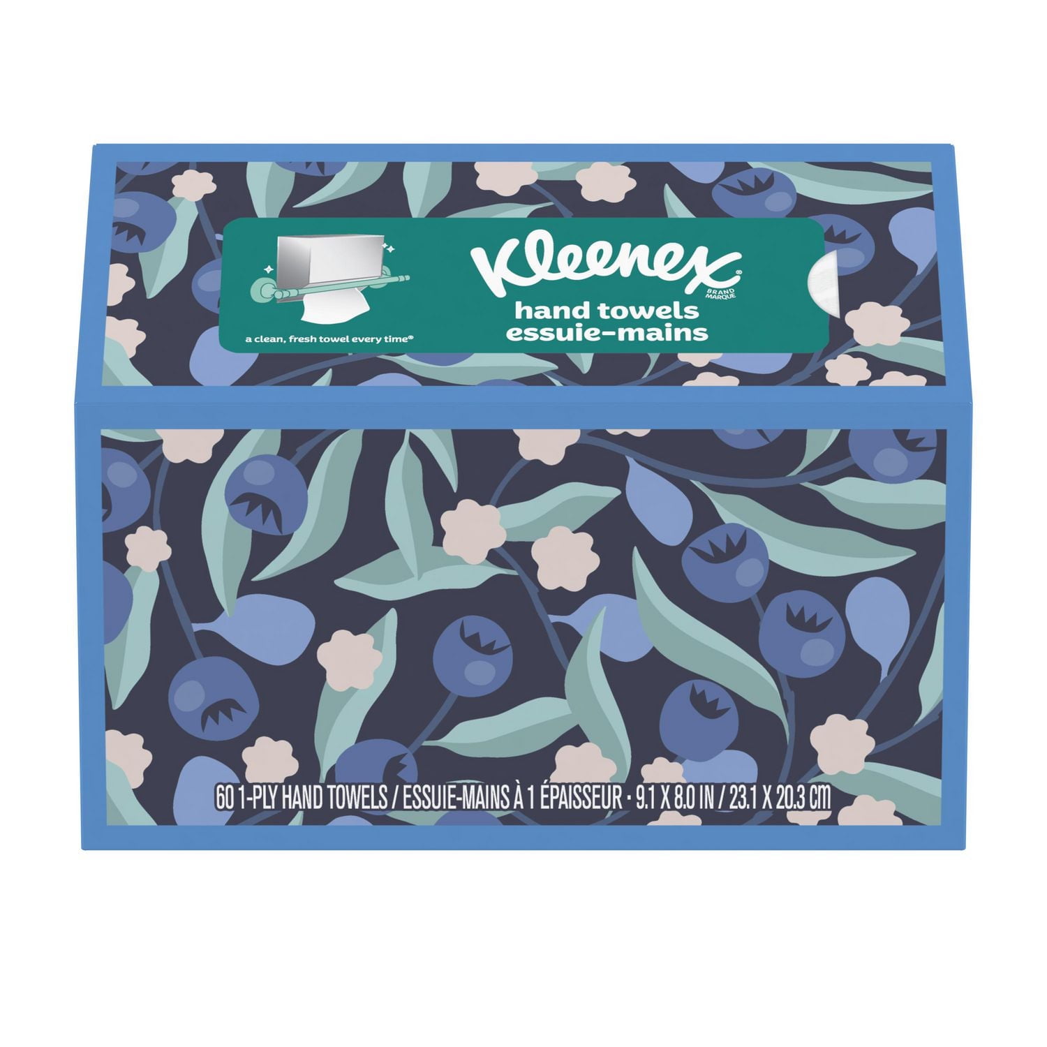 Kleenex Disposable Hand Paper Towels, 60 Count, 1 box, 60 Count