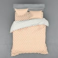 thumbnail image 2 of Ambesonne Romantic Bedding Set 3 Pcs, Hearts in Soft Colors, Twin, Pale Yellow Pale Pink, 2 of 3