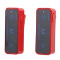 thumbnail image 4 of Walkie Talkies portátiles para niños Radios bidireccionales de largo alcance Juguetes Walky Talky con cordónRojo, 4 of 5
