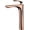 Gold, variant on Brass Sink Tap Modern Single Handle Basin Mixer Faucet with Ceramic Valves Hot and Cold Bathroom Mixer Tap for Kitchen Toilet Hotel 30.2cm Gold