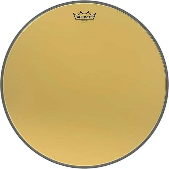 Remo Ambassador Starfire Gold Bass Drum Head 18 in.