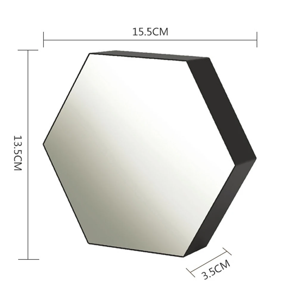 3D Hexagonal Mirror Tunnel Lamps APP Control Smart Music Rhythm Ambient Night Light Bedroom Decoration For Christmas Party