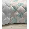 thumbnail image 3 of Blush Pink Down Alternative Comforter, Geometric Pattern with Diamond Check Modern Triangles Futuristic Art, Microfiber Quilt for All Season, 5 Sizes, Pale Mustard and Blush, by Ambesonne, 3 of 3
