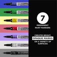 thumbnail image 2 of Marcadores de pintura SAKURA Pen-Touch Permanent, paquete de 7 unidades, punta fina, 2 of 7