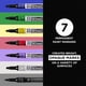 thumbnail image 2 of Marcadores de pintura SAKURA Pen-Touch Permanent, paquete de 7 unidades, punta fina, 2 of 7