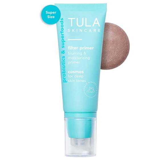 TULA Skin Care Face Filter Blurring and Moisturizing Primer - Supersize Cosmos, 2.02fl oz
