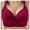 Red, variant on Bras for Older Women Push Up Wireless Comfort Support No Underwire Wire Bralette Breathable Red 50