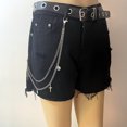 thumbnail image 1 of Punk Steet Keychains Chain Women Men Moon Star Rivets Skull Accessories Choice Rock Goth Pants Waist Belt Chain On Jeans Jewerly, 1 of 7