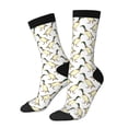 thumbnail image 1 of Fotbe Mallard Ducks Calcetas Largas con Estampado para Hombre y Mujer – Calcetas de Compresión Transpirables y Elásticas, Viajar y Uso Diario Talla 5-11, 1 of 6