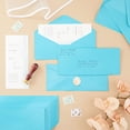 thumbnail image 2 of 200 Pack #10 Blue Colored Envelopes Bulk - Gummed Seal Letter Size for Party Invitations, Business Mailing, Checks, Holidays, Greeting Cards, Thank You Notes (4 1/8 x 9 1/2 In), 2 of 4