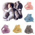 thumbnail image 1 of Large Soft Cute Pillow Plush Stuffed Elephant Animal Toy Kids Gift-3, 1 of 2