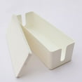 thumbnail image 4 of Wire Storage Box Wire Storage Box Cable Box Socket Wire Finishing Box Storage Case,White,Plastic, 4 of 4