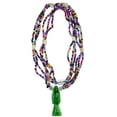 thumbnail image 1 of Collar Mazo Personal Santa Muerte Verde Litigio Curado, 1 of 3