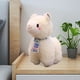 thumbnail image 5 of Mini juguetes de peluche de alpaca, animales creativos y únicos que regulan las emociones. Blanco 45cm, 5 of 9