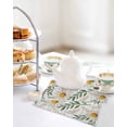 thumbnail image 4 of Spring Daisy Kitchen Dish Towels for Drying Dishes Set of 2, Farmhouse Country Flower Leaf Plant Wood Grain Waffle Weave Microfiber Hand Tea Bathroom Towels Quick Dry & Absorbent Towel 12x12, 4 of 7