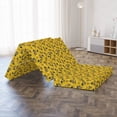 thumbnail image 4 of Floral Foldable Mattress, Retro Style Colorful Flowers, 78.7" x 47.2", Dark Yellow Emerald and Lilac, by Ambesonne, 4 of 4