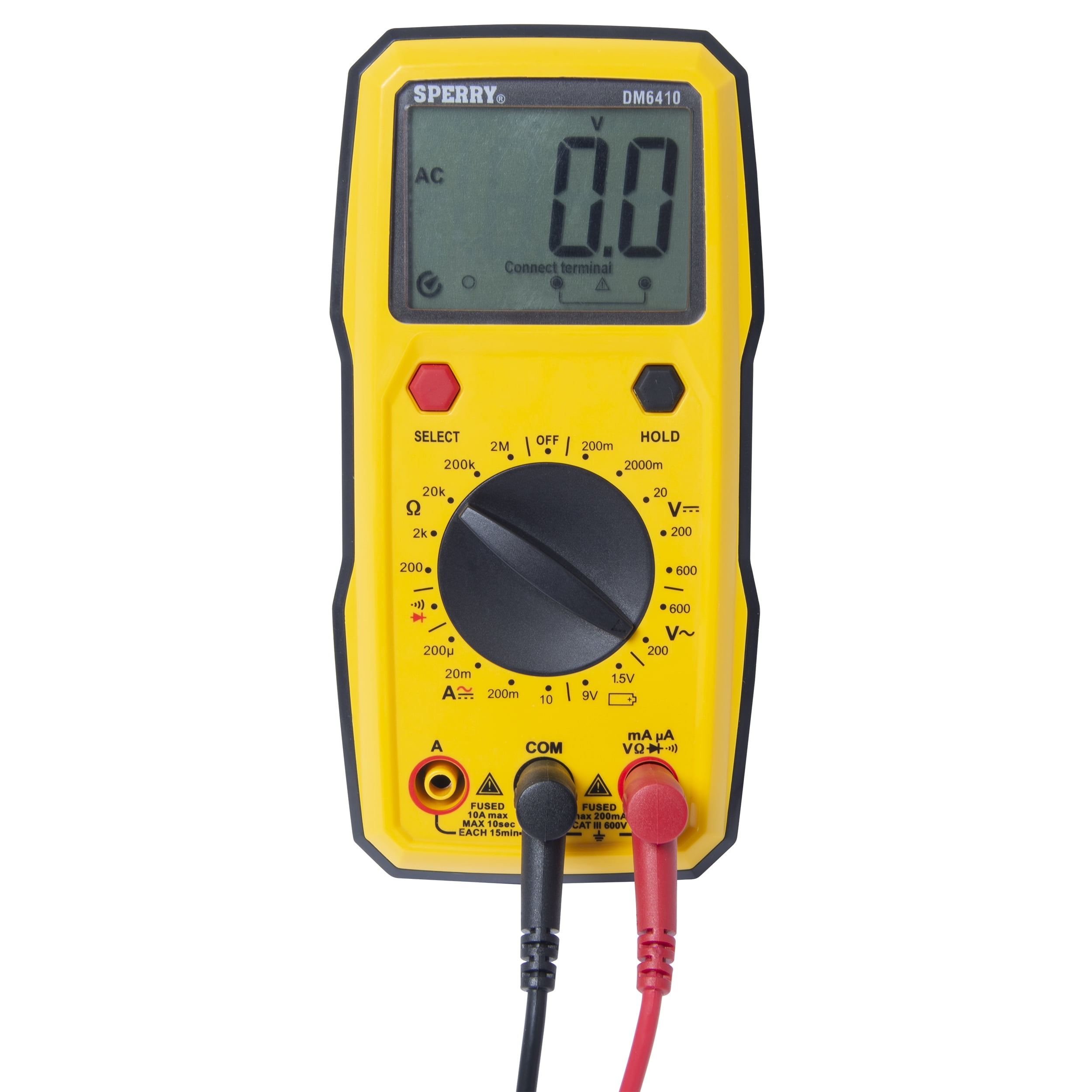 8 Function Manual Ranging Digital Multimeter
